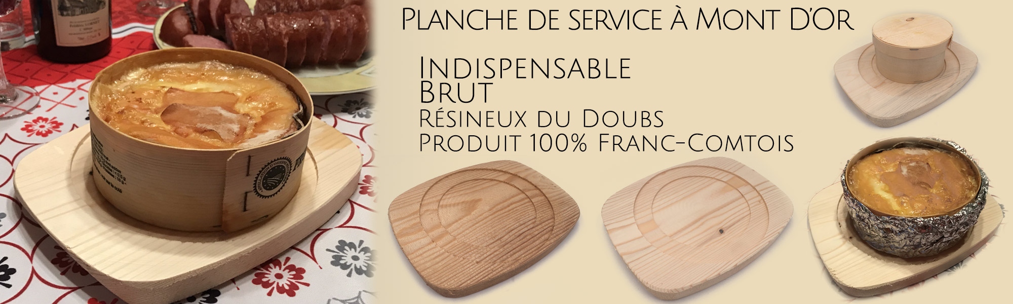 planche service mont d'or bois Locale