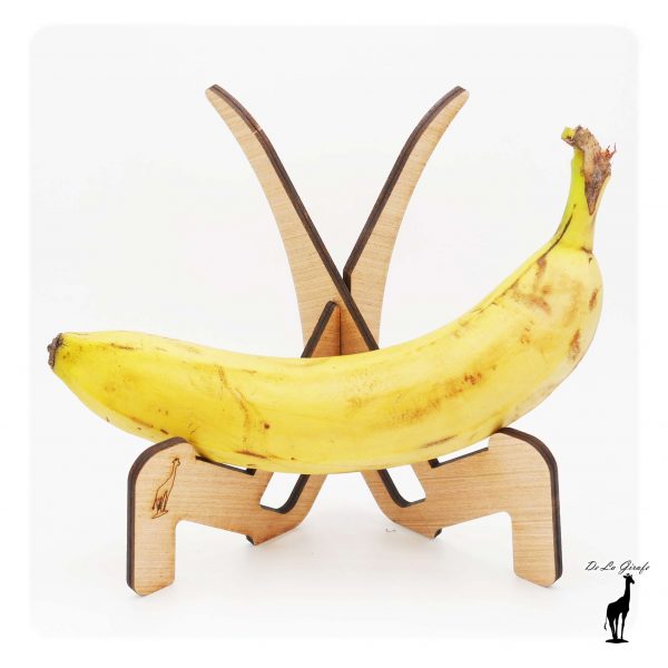 Blason bois 17cm - Support Banane