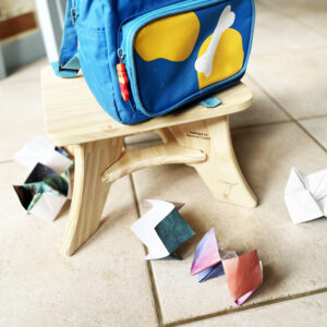 Petit banc pour enfant fabriqué en Franche-Comté